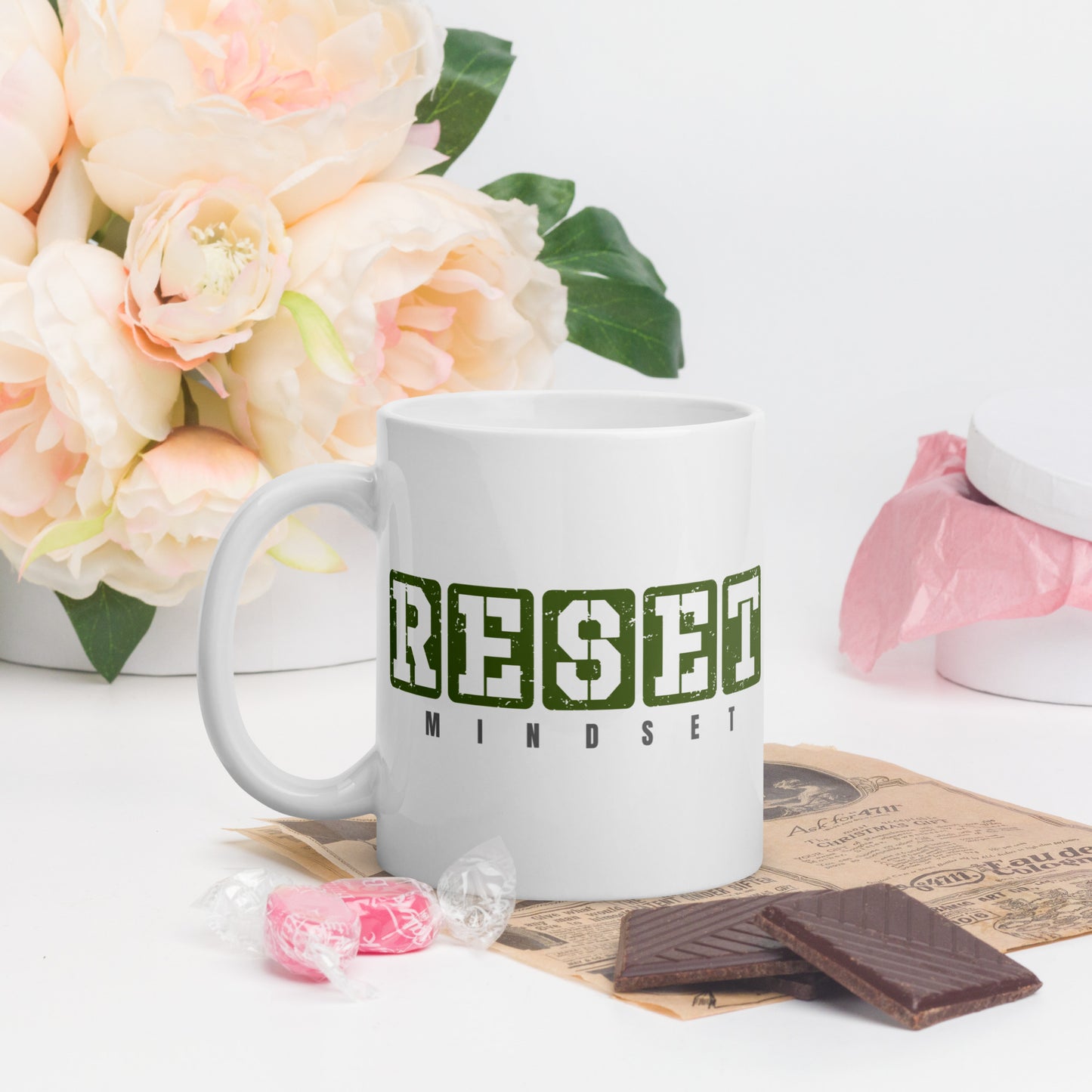 RESET Mindset Mug - Green